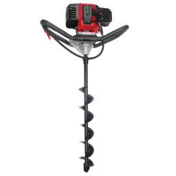 Tarière thermique 52 cm³ poignées parallèles