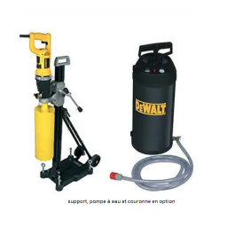 Carotteuse diamant 0 à 202 mm Dewalt « sans Bâti max 80mm »