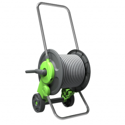 Dévidoir chariot tuyaux d’eau télescopique L.25 m