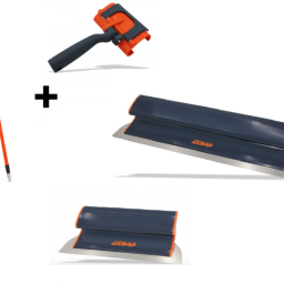 Kit lame plaquiste 40cm+60cm+perche