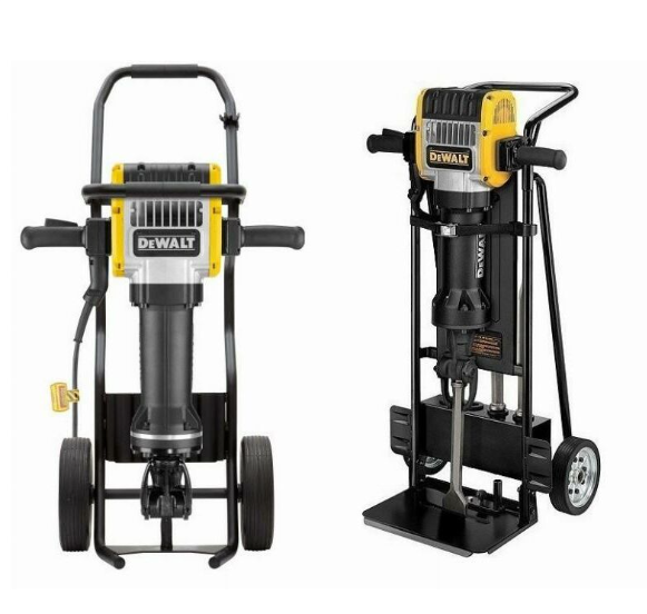 Marteau piqueur brise roche 62j sur chariot