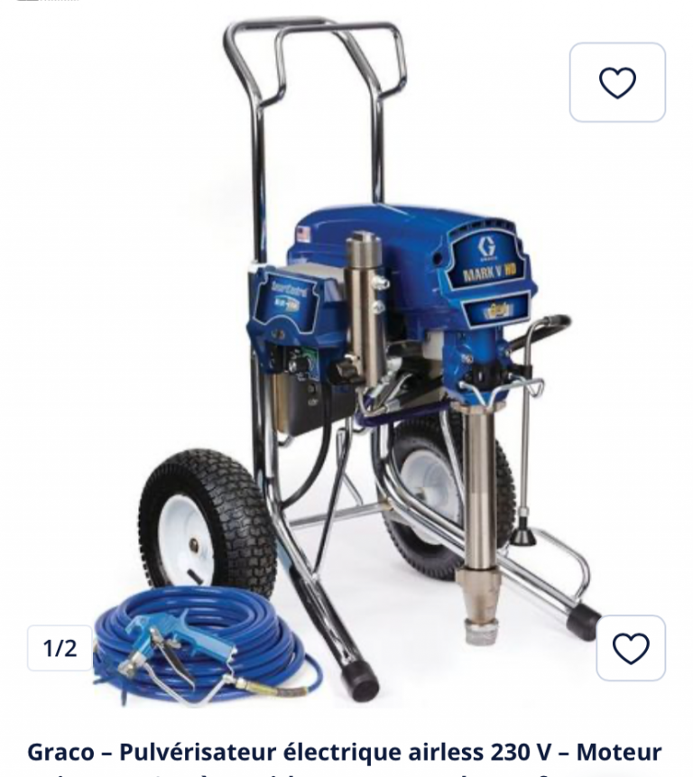 Lire la suite à propos de l’article Pistolet à peinture airless : choisir et utiliser un Graco ou un Wagner